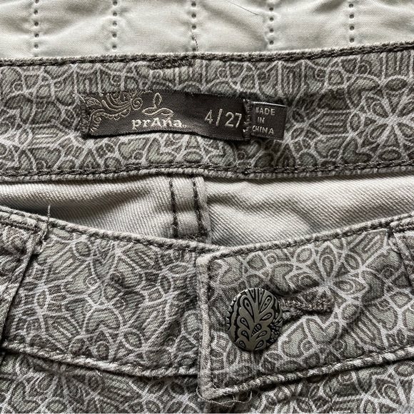 PrAna Womens Size 4 Silver Kara Jeans - Picture 7 of 8